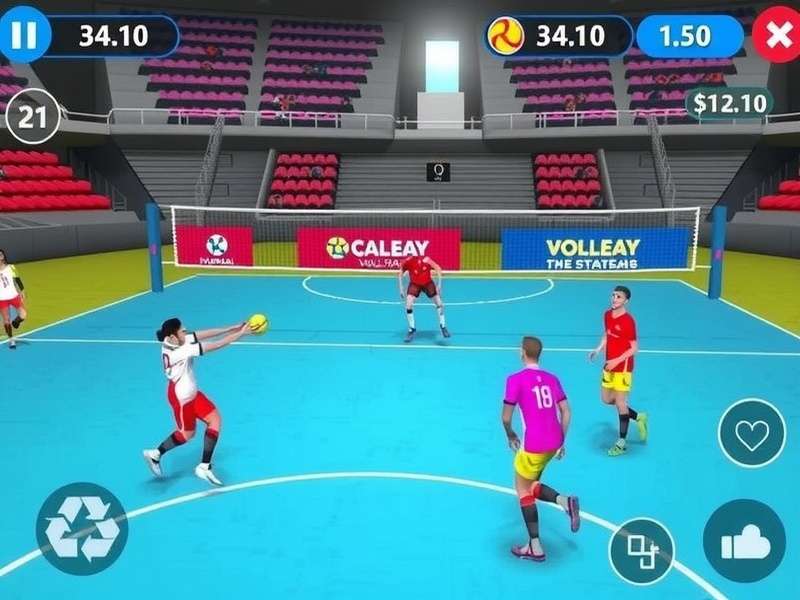 Volley Stars Mumbai Gameplay Screenshot